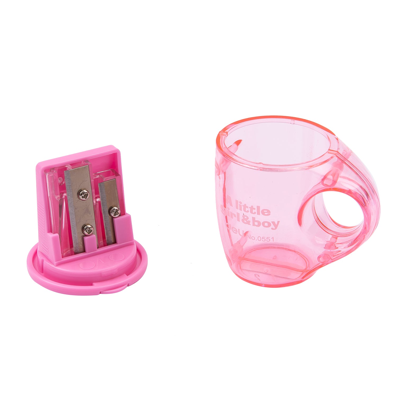 ASCUTITOARE PLASTIC DUBLA CU CONTAINER CESCUTA DELI ASCUTITOARE PLASTIC DUBLA CU CONTAINER CESCUTA DELI